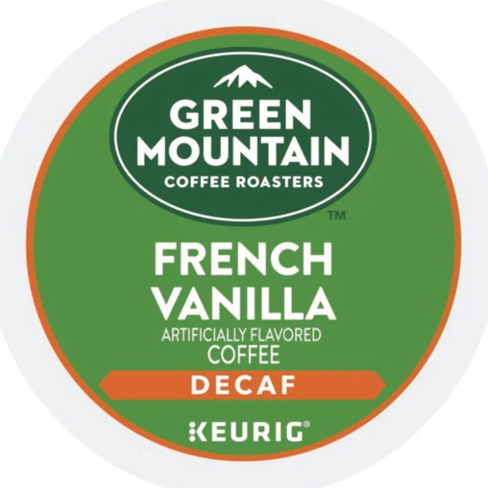 Green Mountain Coffee 5000330142 Coffee K-Cups - French Vanilla Decaf (96/Carton)
