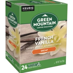 Green Mountain Coffee 5000330142 Coffee K-Cups - French Vanilla Decaf (96/Carton)