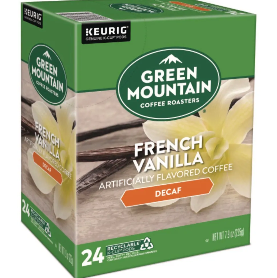 Green Mountain Coffee 5000330142 Coffee K-Cups - French Vanilla Decaf (96/Carton)
