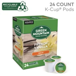 Green Mountain Coffee 5000330142 Coffee K-Cups - French Vanilla Decaf (96/Carton)
