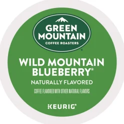 Green Mountain Coffee 5000366902 Fair Trade Coffee K-Cups - Wild Mountain Blueberry (96/Carton)