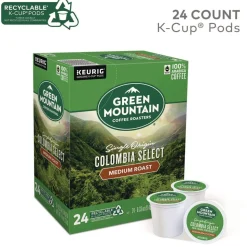 Green Mountain Coffee 5000330056 Fair Trade Coffee K-Cups - Colombian Select (96/Carton)