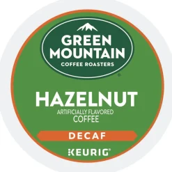 Green Mountain Coffee Coffee K-Cups - Hazelnut Decaf (96/Carton)