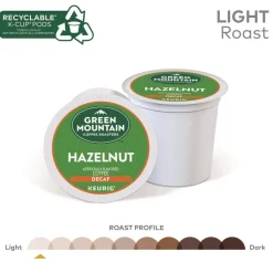 Green Mountain Coffee Coffee K-Cups - Hazelnut Decaf (96/Carton)