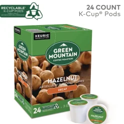 Green Mountain Coffee Coffee K-Cups - Hazelnut Decaf (96/Carton)