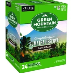 Green Mountain Coffee Fair Trade Coffee K-Cups - Organic Sumatran Extra Bold (24/Box)