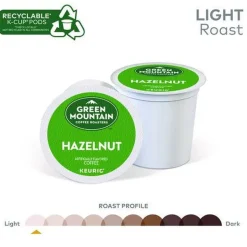 Green Mountain Coffee Hazelnut Coffee K-Cups (96/Carton)