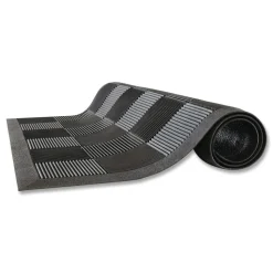 Guardian 36 in. x 60 in. Parquet Wiper Scraper Mat - Black