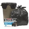 Handi-Bag 30 in. x 33 in. .65 mil 30 Gallon Super Value Pack Trash Bags - Black (60/Box)