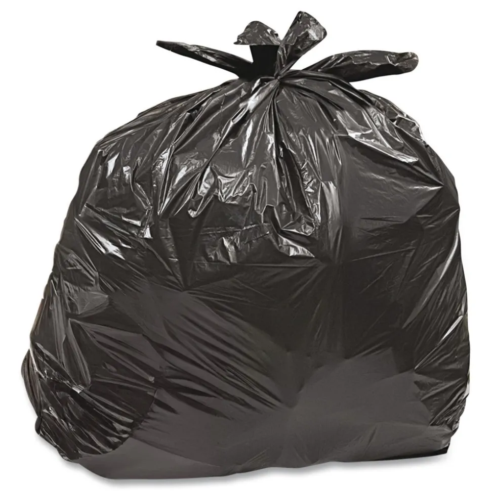 Handi-Bag 30 in. x 33 in. .65 mil 30 Gallon Super Value Pack Trash Bags - Black (60/Box)