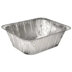 Handi-Foil 2014-50-100 10.31 in. x 12.69 in. x 4.19 in. Aluminum Steam Table Pans (100/Carton)