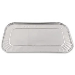 Handi-Foil 6.4 in. x 12.7 in. x 0.5 in. Steam Pan Foil Lids for One-Third Size Pan (200/Carton)