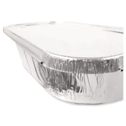 Handi-Foil 6.4 in. x 12.7 in. x 0.5 in. Steam Pan Foil Lids for One-Third Size Pan (200/Carton)