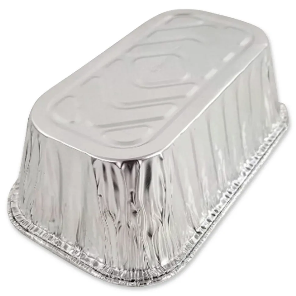 Handi-Foil HFA 31730 5.72 in. x 3.31 in. x 2.03 in. 1 lbs. Capacity Aluminum Baking Pan (200/Carton)
