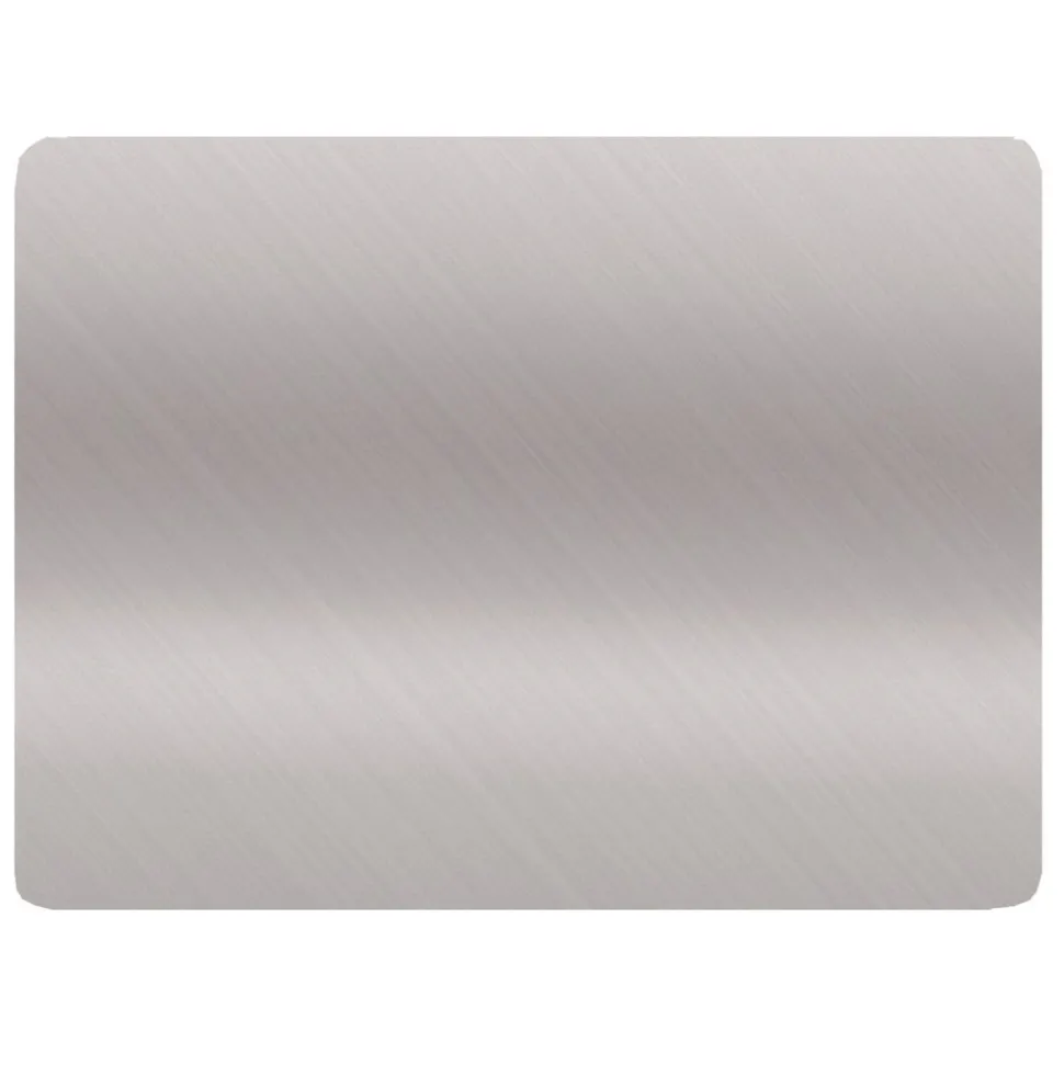 Handi-Foil HFA 4045L 6.25 in. x 8.37 in. Foil Laminated Board Lid for Take Out Containers - White/Silver (500/Carton)