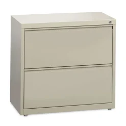 Hirsh Industries 30 in. x 18.62 in. x 28 in. 2 Letter/Legal/A4-Size File Drawers Lateral File Cabinet - Putty