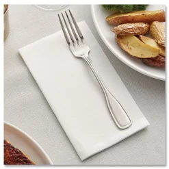 Hoffmaster 15 in. x 17 in. 2-Ply Dinner Napkins - White (4 Packs/Carton)