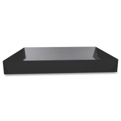 HON 24.75 in. W x 14.75 in. D x 3 in. H Center Drawer with Core Removable Locks - Charcoal