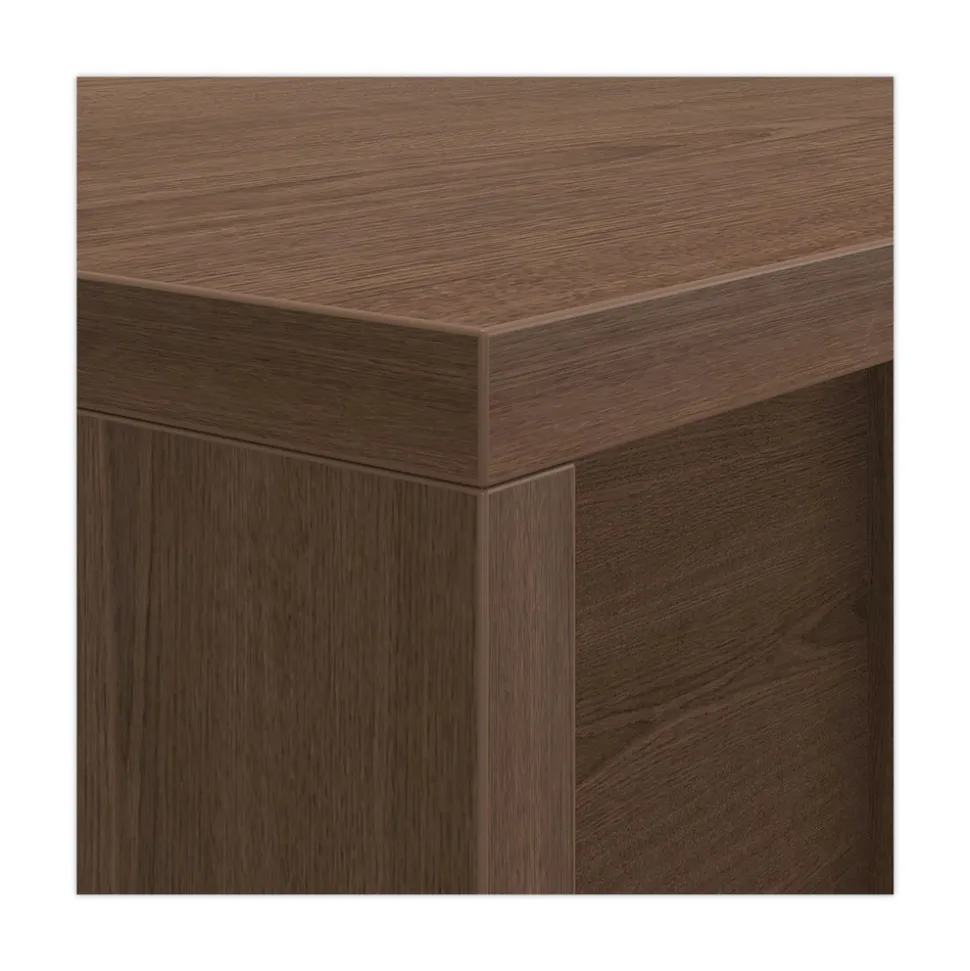 HON 42 in. W x 24 in. D x 29 in. H Mod Bridges - Sepia Walnut