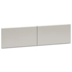 HON 30 in. x 15 in. 38000 Series Hutch Flipper Doors for 60 in. Open Shelf - Light Gray (2/Carton)
