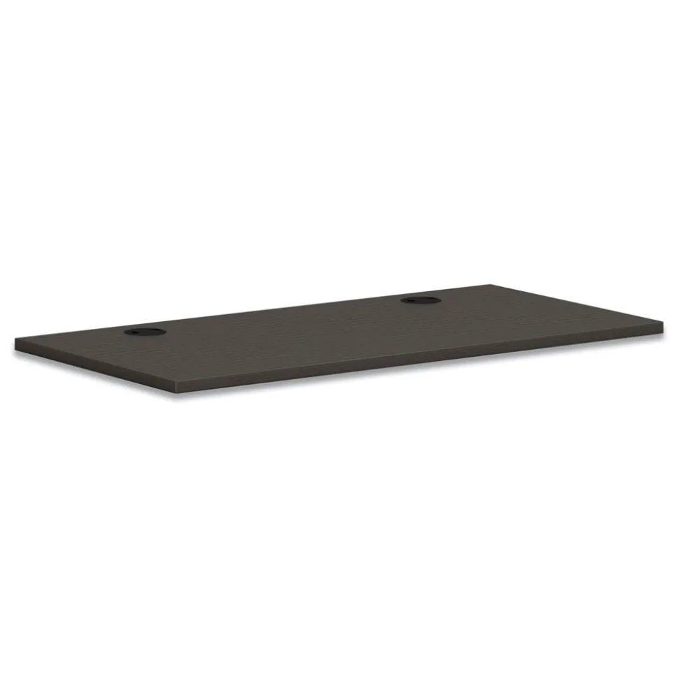 HON 48 in. x 24 in. Rectangular Mod Worksurface - Slate Teak