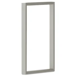 HON 14.25 in. x 20.5 in. Voi O-Leg Supports for Overhead Cabinet - Metallic Platinum Gray (2/Pack)