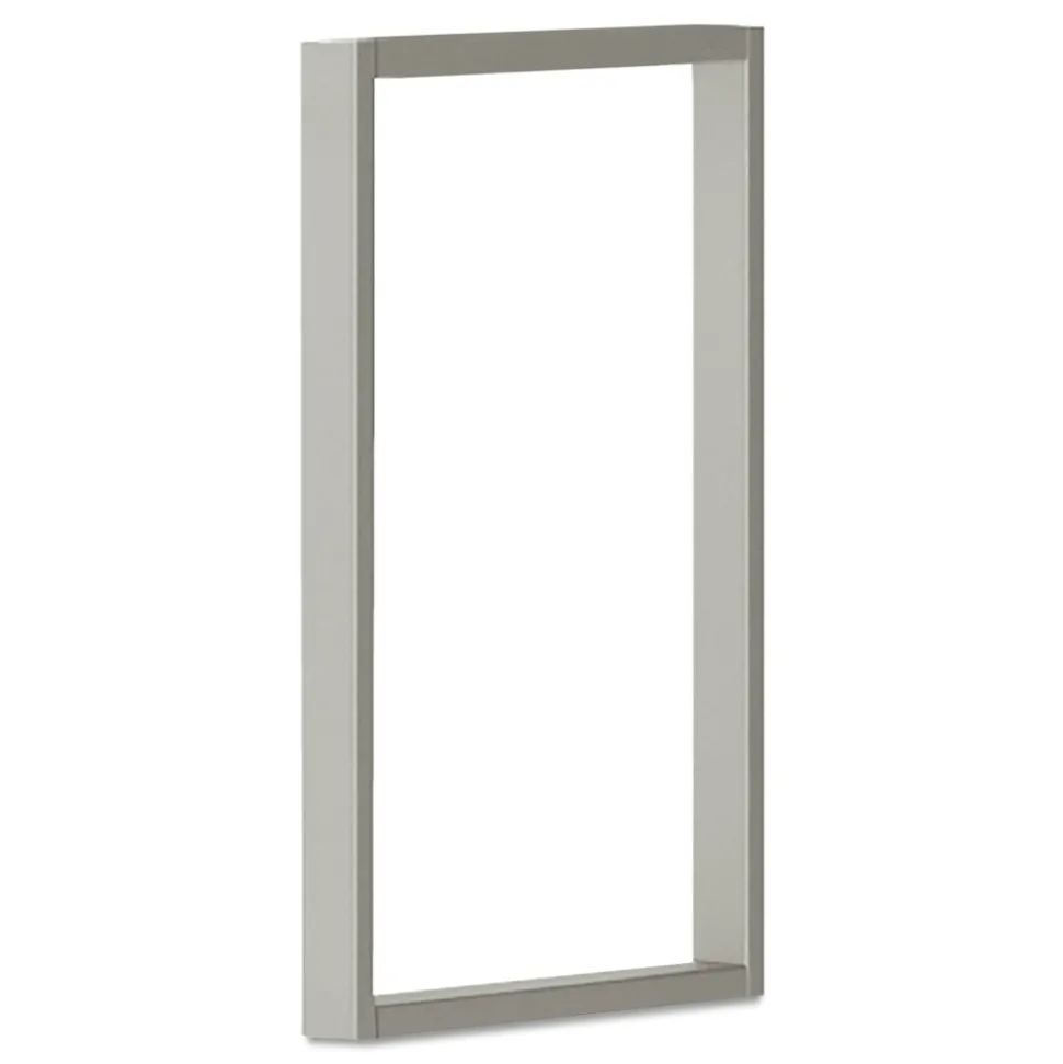 HON 14.25 in. x 20.5 in. Voi O-Leg Supports for Overhead Cabinet - Metallic Platinum Gray (2/Pack)