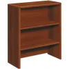 HON 32.63 in. x 14.63 in. x 37.13 in. 10700 Series Bookcase Hutch - Cognac