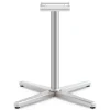 HON 32 in. x 32 in. x 28 in. Arrange X-Leg Base for 42 in. to 48 in. Tops - Silver