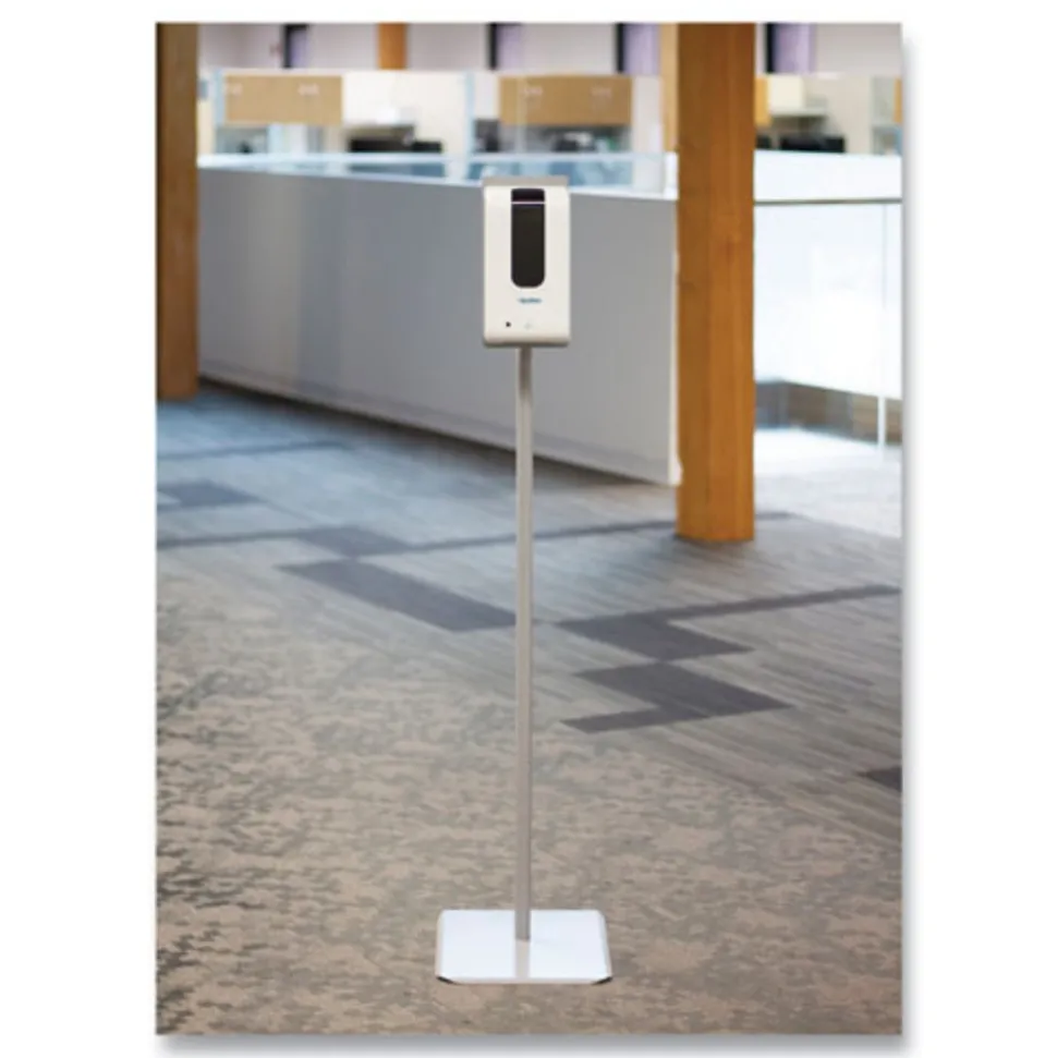 HON 12 in x 16 in x 54 in Hand Sanitizer Station Stand - Silver