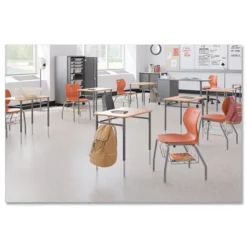 HON 12 in x 16 in x 54 in Hand Sanitizer Station Stand - Silver