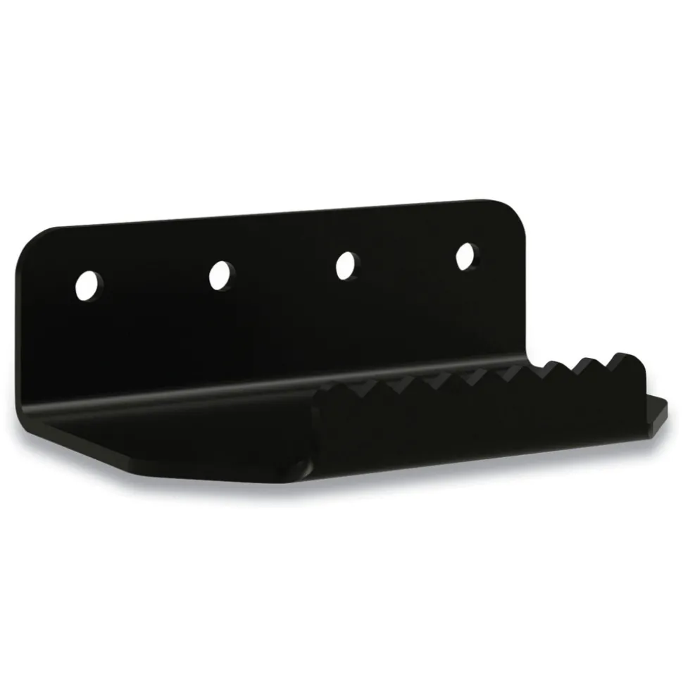 HON 5 in. x 3.75 in. x 1.5 in. Hands-Free No-Touch Door Foot-Pull - Black (15/Carton)