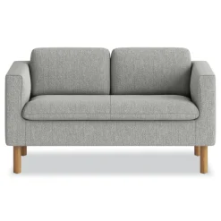 HON 53.5 in. x 26.75 in. x 29 in. Parkwyn Series Loveseat - Gray
