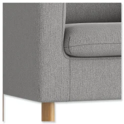 HON 53.5 in. x 26.75 in. x 29 in. Parkwyn Series Loveseat - Gray