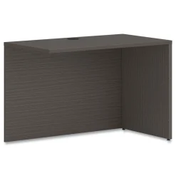 HON 42 in. x 24 in. x 29 in. Reversible (Left or Right) Mod Return Shell - Slate Teak