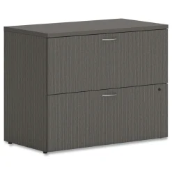 HON 2 Legal/Letter-Size File Drawers 36 in. x 20 in. x 29 in. Mod Lateral File - Slate Teak