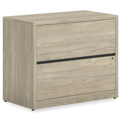 HON 10500 Series 36 in. x 20 in. x 29.5 in. Legal/Letter-Size 2-Drawer Lateral File - Kingswood Walnut