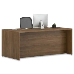HON 10500 Series 72 in. x 36 in. x 29.5 in. Double Full-Height Pedestal Desk - Pinnacle