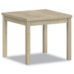 HON 80000 Series 24d x 24w x 20h Laminate Occasional Corner Table - Kingswood Walnut