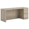 HON 10500 Series Full-Height Right Pedestal 72 in. x 24 in. x 29.5 in. Credenza - Kingswood Walnut