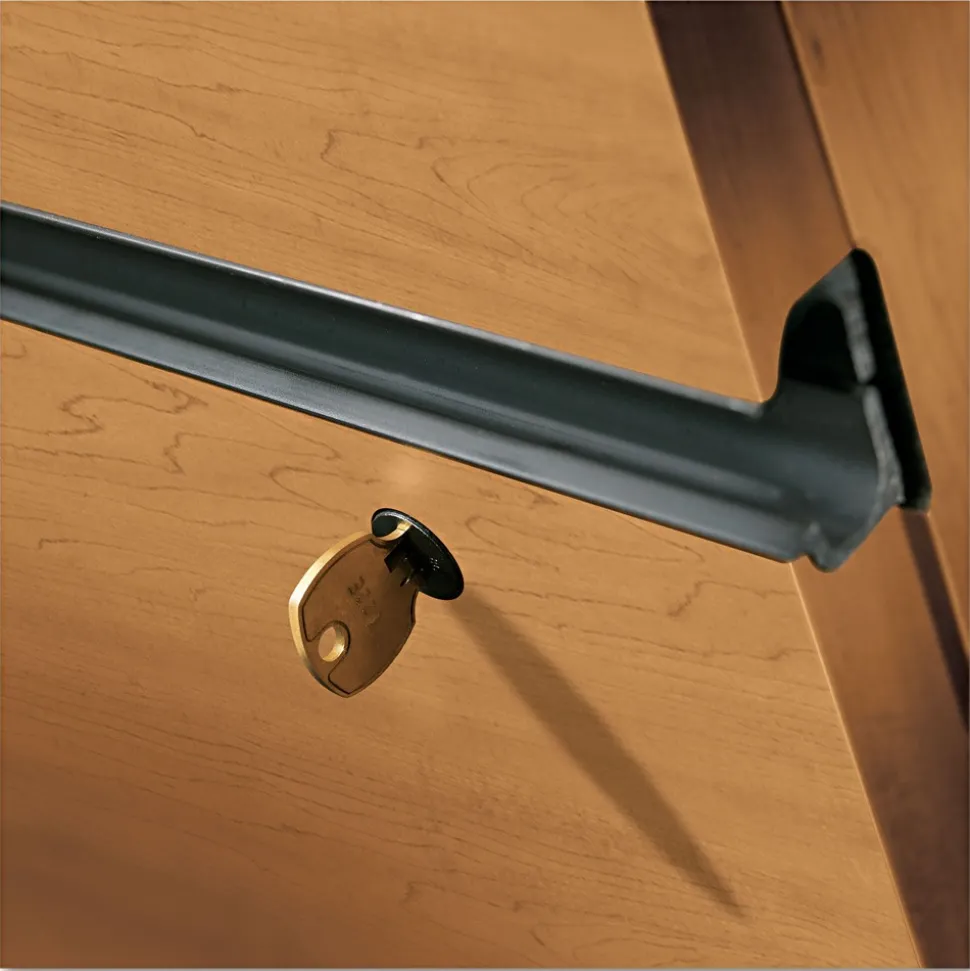 HON 10500 Series Left or Right 15.75 in. x 22.75 in. x 28 in. 3-Drawers Harvest Mobile Pedestal File