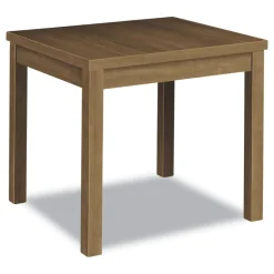 HON 80000 24w x 20d x 20h Laminate Occasional Rectangular End Table - Pinnacle