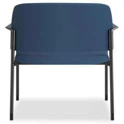 HON Accommodate Series 33.5 in. x 21.5 in. x 32.5 in. Bariatric Chair with Arms - Elysian Seat/Back, Charblack Legs