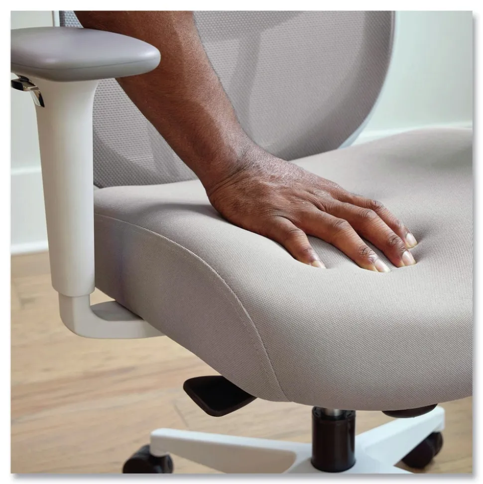 HON Altern Mesh Back Task Chair, 17.95 to 21.1 Seat Height, Gray Seat, Gray/White Back, White Base