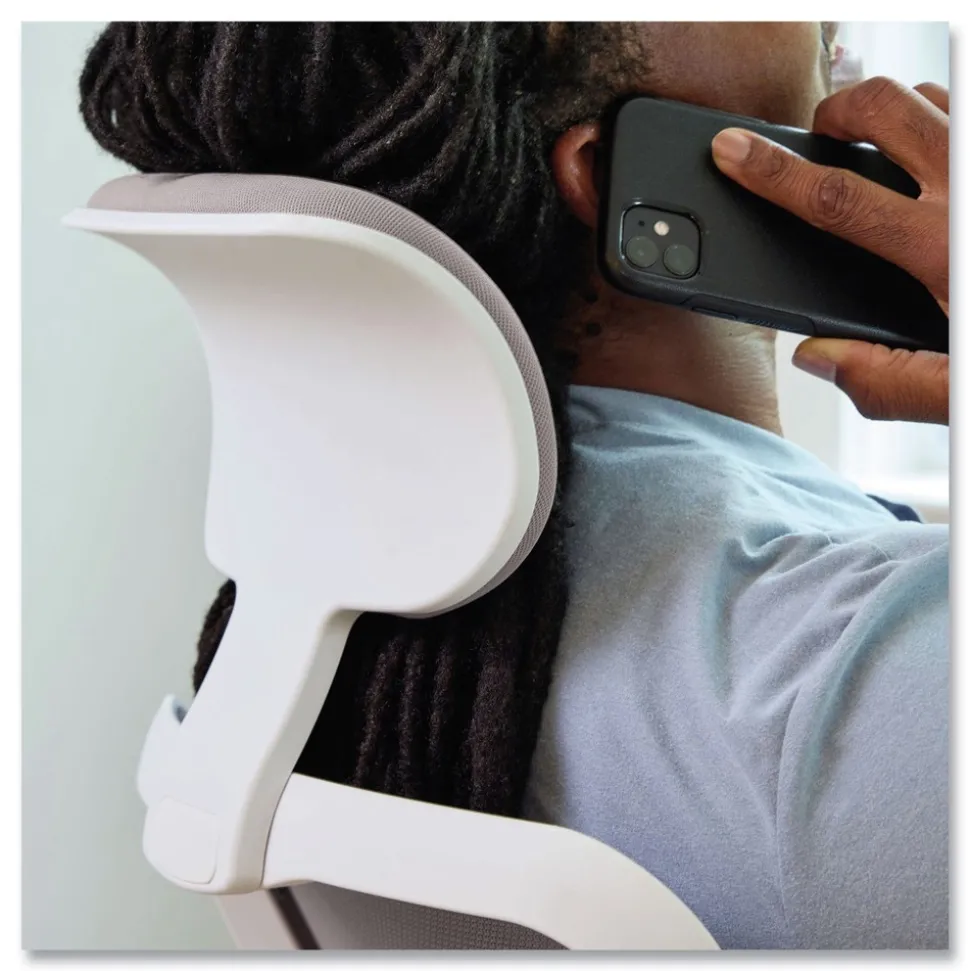 HON Altern Mesh Back Task Chair, 17.95 to 21.1 Seat Height, Gray Seat, Gray/White Back, White Base