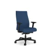HON Ignition 2.0 17 to 21.5 Seat Height Vinyl Upholstered Mid-Back Task Chair - Elysian Seat/Back/Black Base