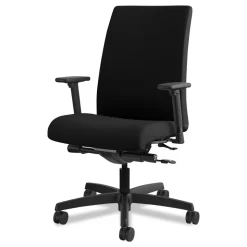 HON Ignition Series 17 in. to 22 in. Seat Height Supports Up to 300 lb Mid-Back Work Chair - Black