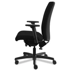 HON Ignition Series 17 in. to 22 in. Seat Height Supports Up to 300 lb Mid-Back Work Chair - Black