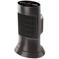 Honeywell 750 - 1500 Watts 10 in. x 7-5/8 in. x 14 in. Digital Ceramic Mini Tower Heater - Black