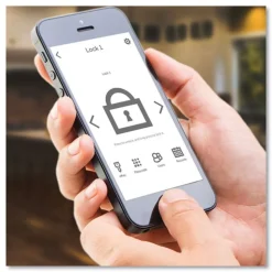 Honeywell 15 x 11.8 x 11.8 Bluetooth Smart Safe with Touch Screen - Black